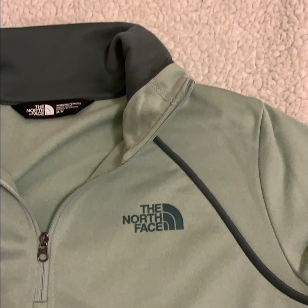 A Light Minty North Face Pullover - image 2